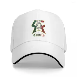 Berets Canelo Boxing Mexican Style Mexico Saul Alvarez Logo Symbol Unisex Caps Baseball Cap Breathable Hat Polychromatic Hats