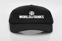 games World Of Tanks baseball cap Men and women Summer hats Trend Cap New sun hat baseballcap boys2903970