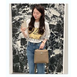 Loro Piano LP LorosPianasl Lp19 bags shoulder handbags Luxury designer bag backpack cowhide lunch box handbag high-end sense commuting small WRDE