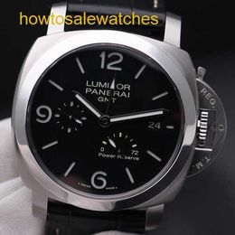Unisex Wrist Watch Panerai LUMINOR Series PAM00321 Automatic Mechanical Mens Watch 44mm Gauge Watch Clock Power Reserve Display