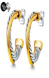 UNY Earring Designer Inspired David s Post Cable Vintage Fashion Brand Luxury Antique Jewellery s Gifts 2207167718020