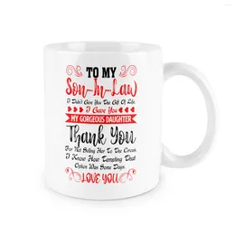 Mugs Custom Pictures Family Camping Beer Cup Kids Husband Wife Birthday Gift Mug Personalised Logo Text Enamel 11oz