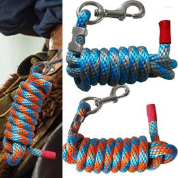 Dog Collars Lead Rope For Horses Pet Leashes Horse Alloy Hook Heavy-Duty Traction Livestock Donkeys Large Dogs Ponies