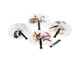 Favour Festive Whole Hioliday Event Party Supplies Paper Hand Fan Wedding DecorationZh224 Xcphy6174033