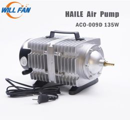 Will Fan Hailea Air Pump Aco009D 135w Electrical Magnetic Air Compressor For Laser Cutter Machine 125Lmin Oxygen pump Fish4894104