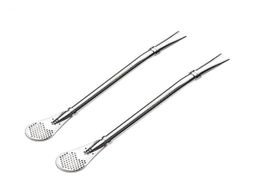 Stainless steel Bombilla straws Yerba mate straw filter straw drinking gourd filter spoon party bar supplies LX35265345289