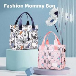 Diaper Bags Mommy Baby Diaper Bag Handbag Large Capacity Organiser Pounch Set Sling Messenger Tote Crossbody Bag Woman Bags Elegant Big Size d240429