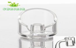 2mm3mm Thick Quartz Carb Cap Smoking Accessories with One Air HoleSpecial Shape Of Edge Fit 22mm Bowl Domeless Banger Nail 3833886764