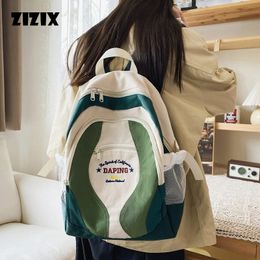 Y2K Korean Unisex Laptop Book Bag School Girl Backpack Student Bags Schoolbag Girls Travel Ladies Teenage Backpacks for Women 240426