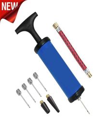 Sports Ball Pump Kit Inflator Portable Hand Air For Football Basketball Sport Soccer Complete Party Decoration3592190