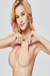 Sexy Rabbit Ears Self Adhesive Bra Push Up Bra Silicone Nipple Cover Stickers Women Underwear Invisible Strapless Blackless Epacke4924286