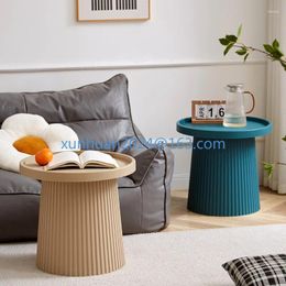 Carpets Tea Table Nordic Light Luxury Round Modern Minimalist Creative Home Small Living Room Balcony Coffee Drop MOOJOU