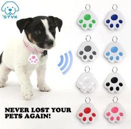 Pet loss Prevention GPS Tracking Tag Locator Prevention Waterproof portable wireless tracker tag is suitable for pet cat and dog a8677428