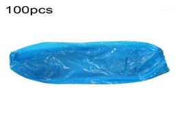 Protective Sleeves 100Pcs Waterproof Disposable Plastic Arm Covers Oversleeves Oilproof Bands Cleaning Long Sleeve Sleeves16886824