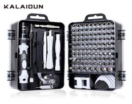 KALAIDUN Screwdriver Set 115 In 1 Bit Precision Magnetic Screw Driver Torx Bits Insulated Multitools Phone Repair Hand Tools Kit T1522450