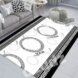 Designer Modern Bedroom Carpet Brand Letters Door Mats Non Slip Rug Living Room Dirt Proof Mat Fashion Carpet Bedroom Rugs Bathroom Mats