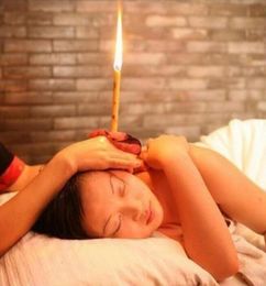 Natural Beewax Ear Candling Pure Bee Wax Thermo Auricular Therapy Straight Style Indiana Fragrance Cylinder Ear Care Ear Candle5510367