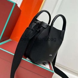 Loro Piano LP LorosPianasl Lp19 bags shoulder designer handbags Luxury new lychee grain cowhide bucket bag vegetable basket crossbody bag 25Z8