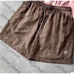 Kith Short Embroidery Shorts Kith Men Fashion Women Thin Short Pants with 100% Cotton Original High End Luxury, Lightweight and Breathable 7248
