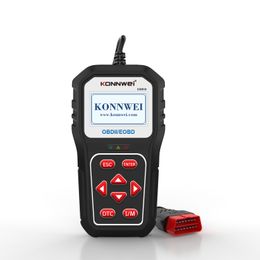 KONNWEI KW818 Automotive Code Reader Engine Detector OBD2 EOBD2 Car Diagnostic Tool Support Free Upgrade System Print Data On PC