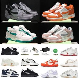 With Box Designer Men Women Casual Shoes for Couples Low Cut Fashion Grey Green Light Purple New Of f Orange Pinkletter Sports Outdoor Sneakers size36-45