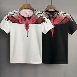 Free transport of high-quality cotton t shirts Summer European American short-sleeved T-shirt fashion and casual printed MD204 260x