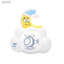 Bath Toys Childrens bathroom toy rain cloud game baby bathroom floor spray water spray childrens bathtub accessoriesWX221