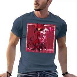 Men's Tank Tops Alastor And Angel T-Shirt Cute Vintage Clothes Black T Shirt T-shirts For Men Cotton