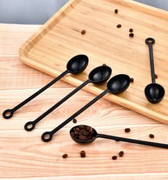 Long Handle Measuring Spoon FoodGrade Plastic Spoon for Bubble TeaTapioca Boba PearlsCoffee Stirring Spoons Whole LX47245167751