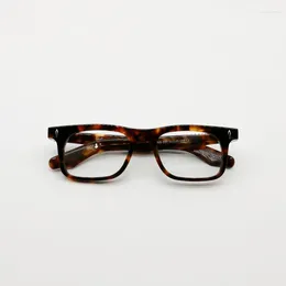 Sunglasses Frames Belight Optical Classical Thick Acetate Square Shape Glasses Frame Men Women Prescription Eyeglasses Retro Eyewear Nn0037