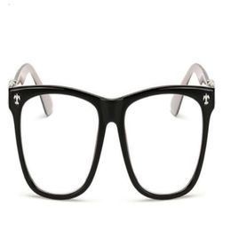 Men Women Fashion Eyeglasses On Frame Name Brand Designer Plain Glasses Optical Eyewear Myopia Oculos 265t