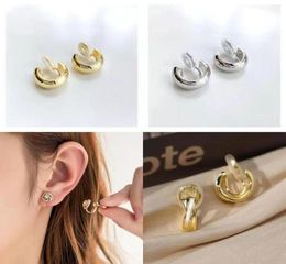 Backs Earrings Mosquito Coil Ear Clips Without Pierced Women039s Simple Clip On Combination7034678