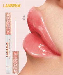 LANBENA Big Lips Plumper Moisturizer Lip Gloss Long Lasting Nutritious Lip Sexy Clear Waterproof Transparent Lipgloss7819999