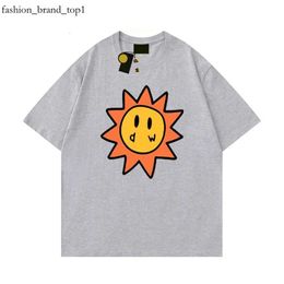 T Shirt Men Drawer Designer T Shirt Smiley Sun Playing Cards Tee T Shirt Graphic Printing Drew Tshirt Summer Trend Short Drawdrew Sleeve Casual Shirts To 7998