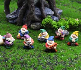 Garden Decorations 1pcs 2021 Mini Resin Moss Micro Landscape Decoration Outdoor Fairy Miniature Ornaments Handicraft Flower Pot Ac4039890