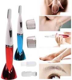 New Arrive Top Micro Precision Electric Eyebrow Trimmer Bikini Face Hair Remover Razor Shaver2570907