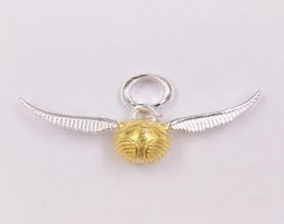 charms hippie Jewellery making Hary Poter Golden Snitch 925 Sterling silver couples bracelets for women men girls boys bangle pe9621028