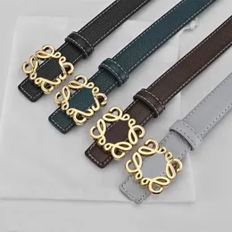 Womens belt thin designer belt women genuine leather belt top quality smooth buckle plated gold Reversible men belts fashion accessories quiet belt mz154 C4