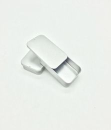 Size80x50x15mm small sliding tin box mint mini metal case gift lip balm box 120pcslot2950986
