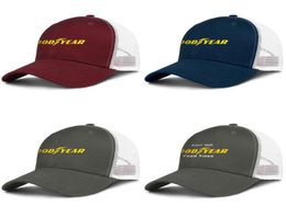 Goodyear mens and women adjustable trucker meshcap custom fashion baseball personalized classic baseballhats tires logo goodyear t3109836