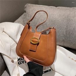 Evening Bags Vintage Side Shoulder For Women 2024 Fashion Design Large Capacity Crossbody Purse Crescent Ladies Handbags