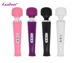 1pcs 10 Speed USB Magic Wand Massager AV Vibrator Clit Stimulation Squirt Vibe Sex Products 4 Colours to Choose AV0042 S197061109938