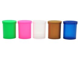 New 19 Dram Squeeze Pop Top Bottle Dry Herb Box Pill Box Case Herb Containers Airtight Storage Case Smoking Tobacco Pipes Stash Ja3404948