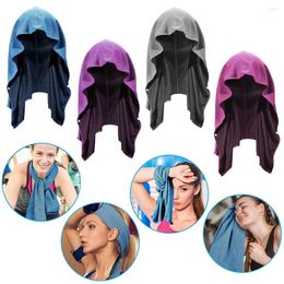 Bandanas Hooded Outdoor Cooling Towel Fitness Sports Gym Running Quick Dry Sweat Absorption Fast Drying Swim Towels