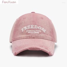 Ball Caps Letters Embroidery Baseball Cap For Women Men Trucker Hats High Quality Cotton Soft Sun Hat