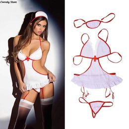 Set 1 set of female role-playing nurse uniforms adult toys products Q240429
