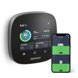 Ultimate Off Grid Energy Monitoring Panel with RV Leveling System & Battery Monitoring for Vans, Cabins, Boats, Tiny Homes - Compatible with Renogy Energy Devices