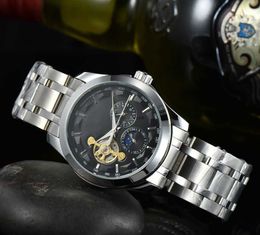 2024 New Product Mechanical Watch Lunar Phase Watch Mens Steel Band Business Day Watch Hot Selling Watch11