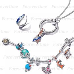 925 silver charm bracelets for women games series pendant sisters gift High quality 1:1 fit Pandoras ME bracelet necklace fashion designer Jewellery set with box