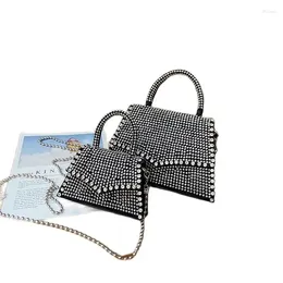 Shoulder Bags Mother's Day Gift Set Fashion Ladies Handbag Bag PU Leather Rhinestone Jelly Purses